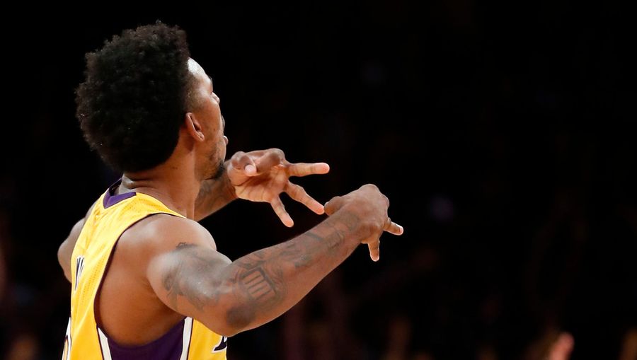 Nick Young Steals Ball From Teammate, Hits Game-Winning Shot