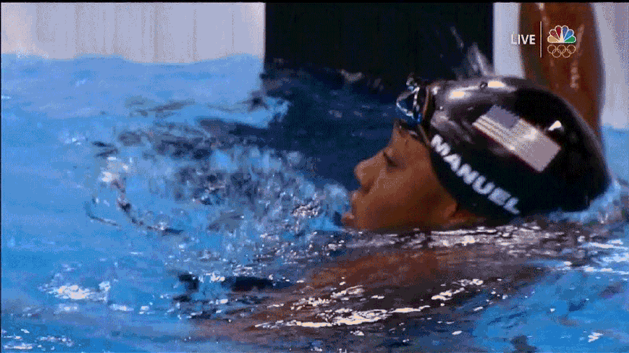 Simone Manuel Becomes First Black American Female Swimmer To Win Individual Gold Medal 