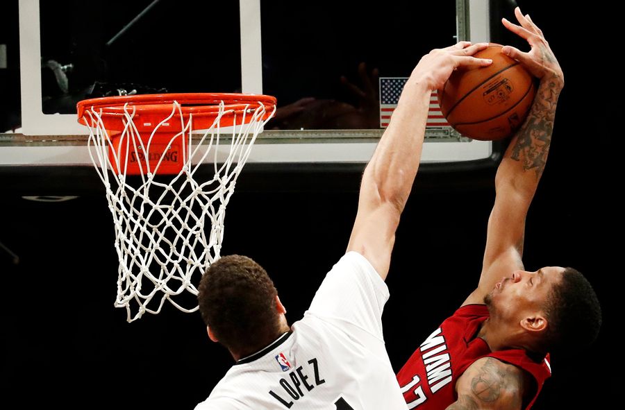 The Nets Lost Again, But Brook Lopez Blocked The Shit Out Of Rodney McGruder