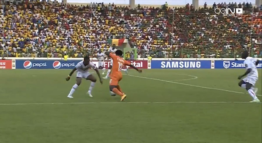 Wilfried Bony Wrecks Defender With Nutmegging Elastico