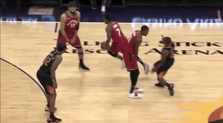 The Raptors Made Deandre Ayton Look Silly