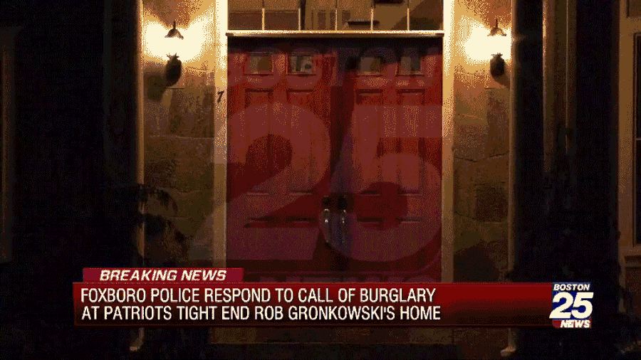 Report: Foxboro Police Called To Rob Gronkowski's House For Reported Burglary