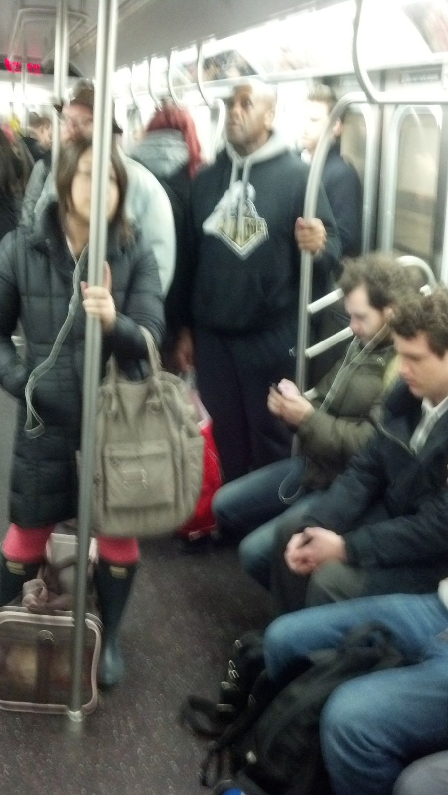 Virgil Is In A New York City Subway Car Right Now