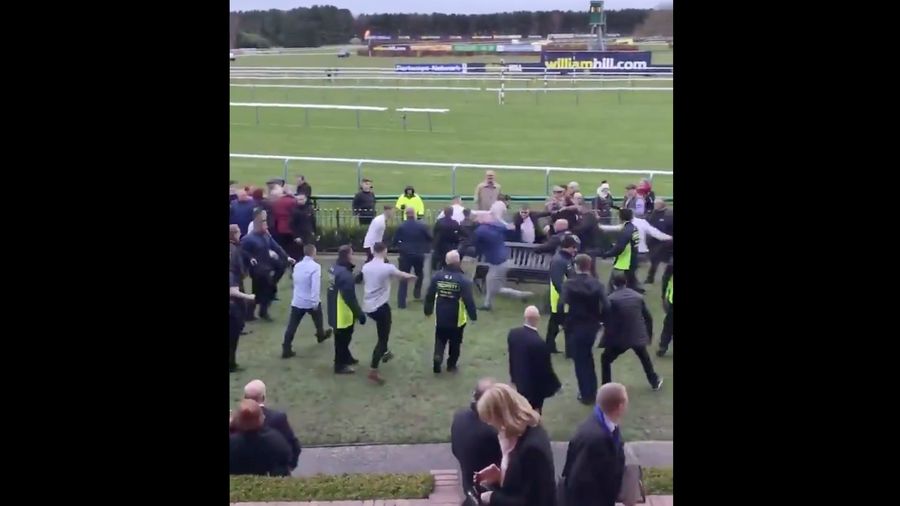 Angry Horse Racing Attendees Turn English Racecourse Into Merseyside Mosh Pit