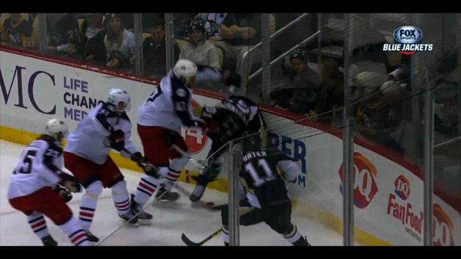 Dalton Prout Given Double-Minor, So One Minute For Each Cross-Check
