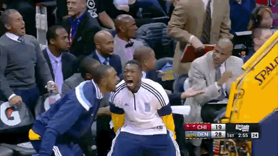 Kenneth Faried's Dunk Revealed The Demon Living Inside Nate Robinson