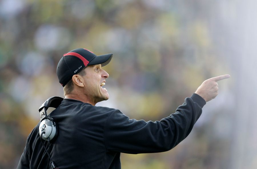 Jim Harbaugh Once Smeared A Player's Blood On His Face Like War Paint
