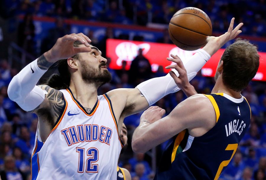 The Thunder Are Being Shady About Steven Adams&#39;s Possibly Injured Arm