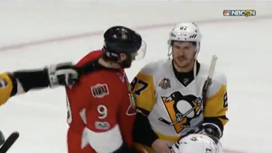 The Senators Pestered The Shit Out Of Sidney Crosby