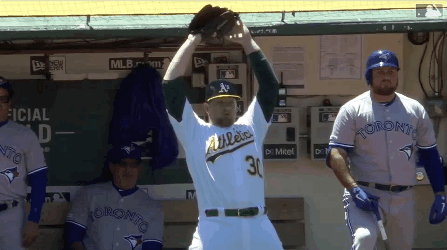Brett Anderson Had The Best Seat In The House For The Athletics' Chaotically Beautiful Double Play