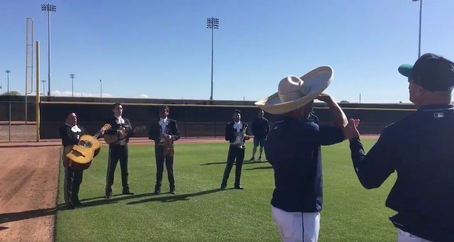 Mariachi Band Greatly Improves Mariners Spring Training