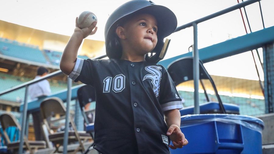 Robinson Moncada, A Precious Little Beam Of Human Sunshine, Is King Of The Sports Babies