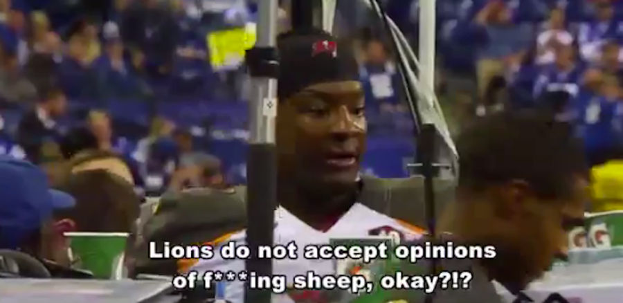 Jameis Winston Mad About Sheep