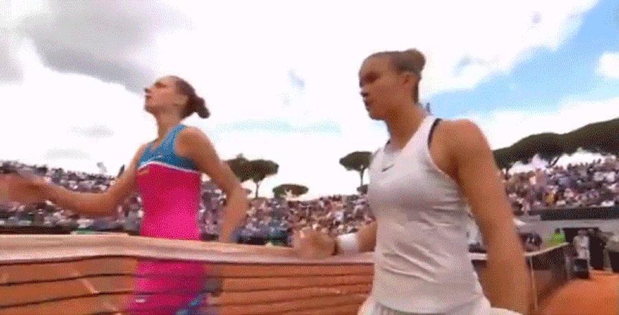 Karolina Pliskova Unleashes Rage Upon Umpire's Chair