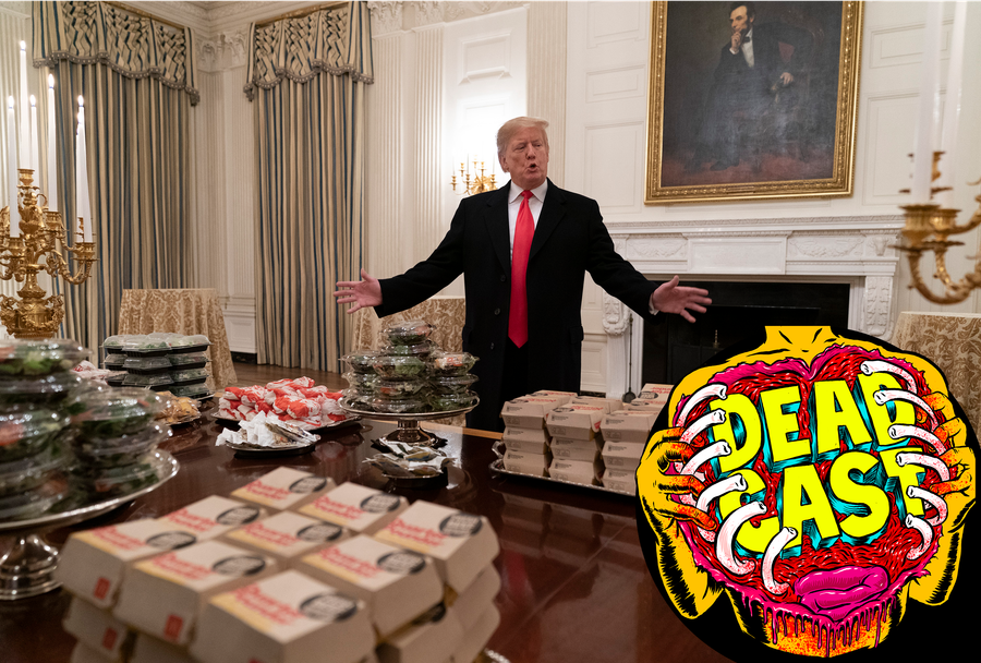 The Big Boy President Threw A Burger Party For His Football Pals