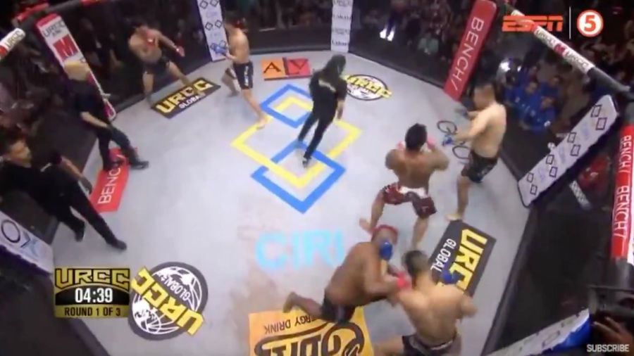 Philippine MMA Promotion Hosts Extremely Sloppy 3-On-3 Fight