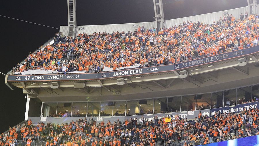 Broncos Fan Dies After Falling Over Railing After Last Night's Game