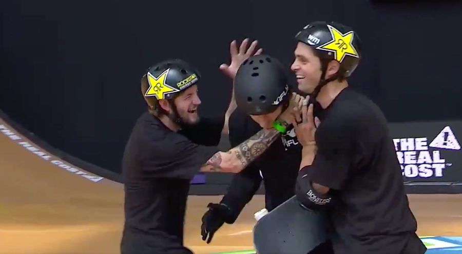 Mitchie Brusco Lands First-Ever 1260 In Skateboarding Competition