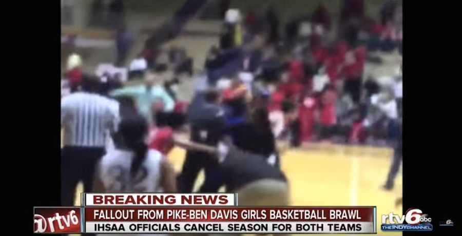 Girls Basketball Teams Brawl During Game, Have Their Seasons Canceled