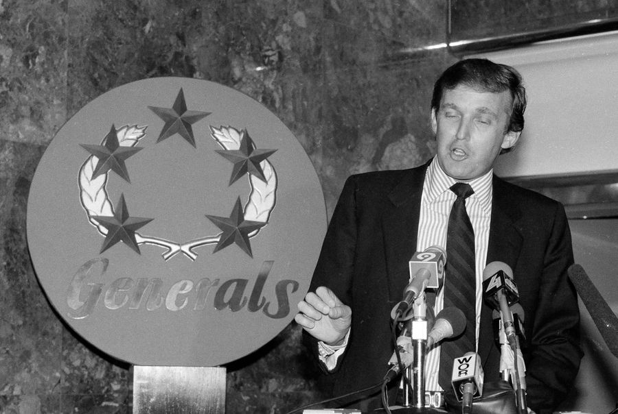 Before Trump tried to tank democracy, he tanked the USFL