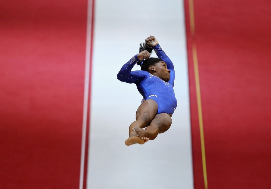 Simone Biles Gets A Vault Named After Her Just 24 Hours After Going To The ER For A Kidney Stone