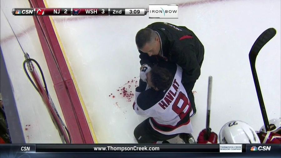 They Say That When Blood Hits The Ice, It Bounces