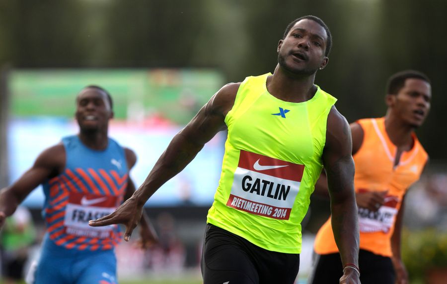 Justin Gatlin's Glory Lap Turning Contentious And Weird
