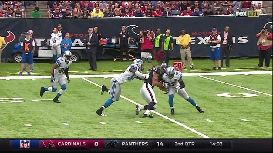 Texans TE C.J. Fiedorowicz Exits Game After Hit To The Head [Update]