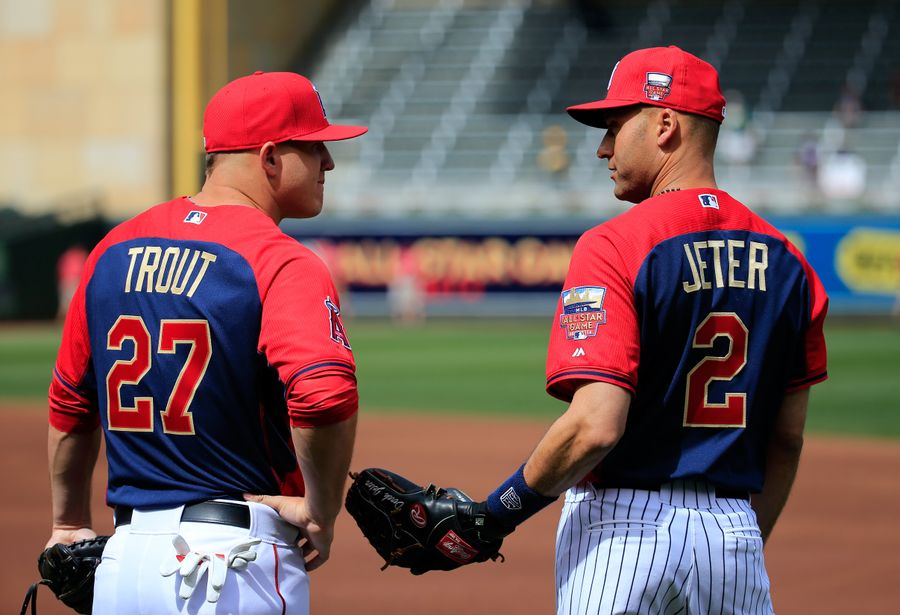 Derek Jeter And Mike Trout