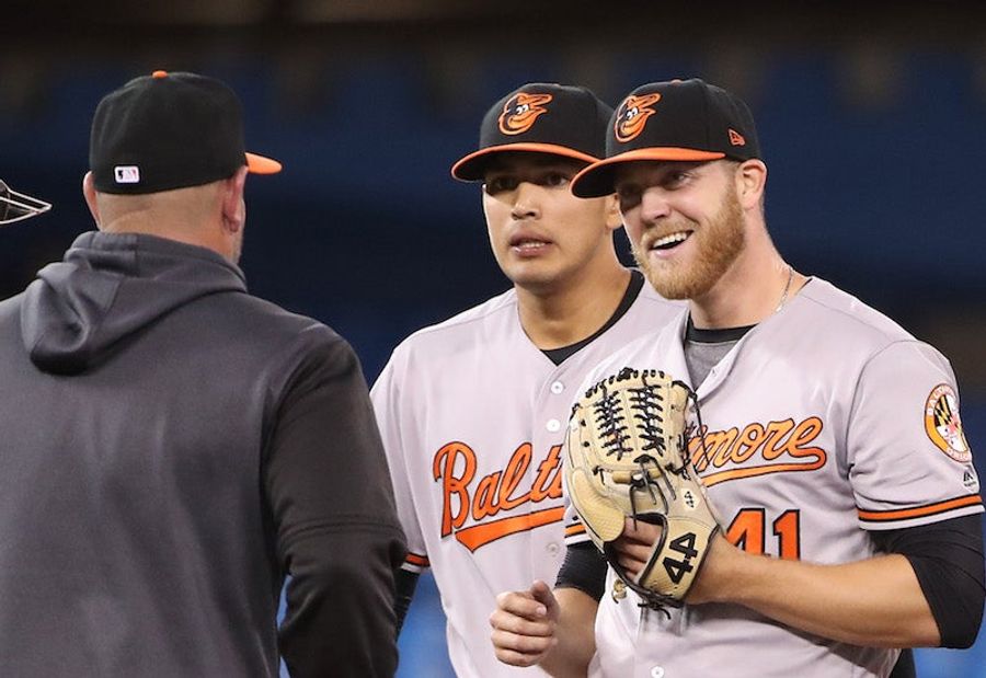 This Is The Face Of A Man Getting Pulled In The Seventh Inning Of A No-Hitter