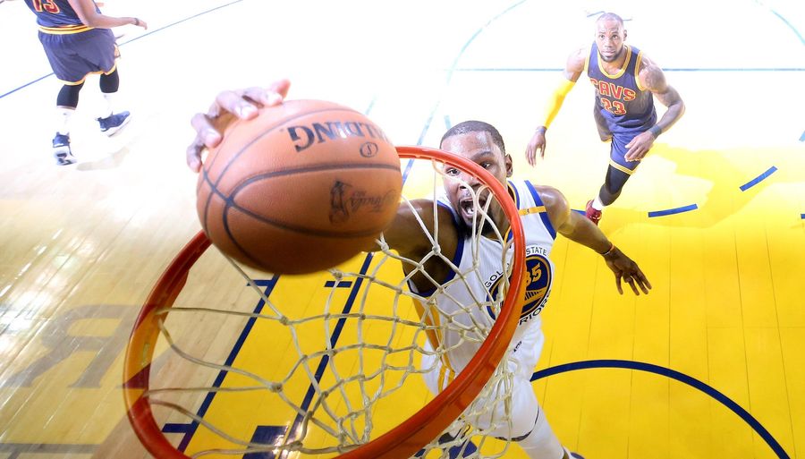 The Cavs Were Scared Enough Of Steph Curry That They Let Kevin Durant Destroy Them