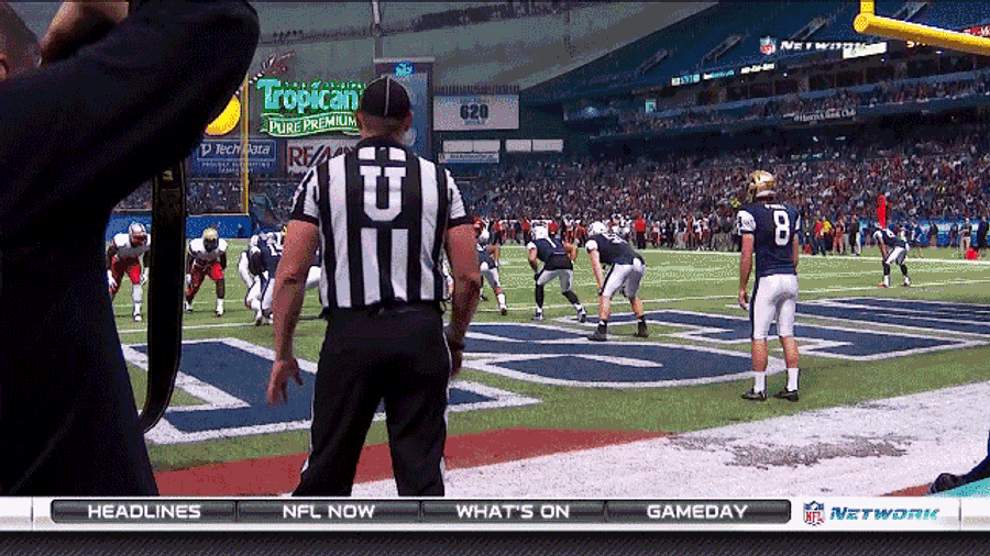 One-Handed Punter Catch Is The Shrine Game&#39;s Sole Highlight