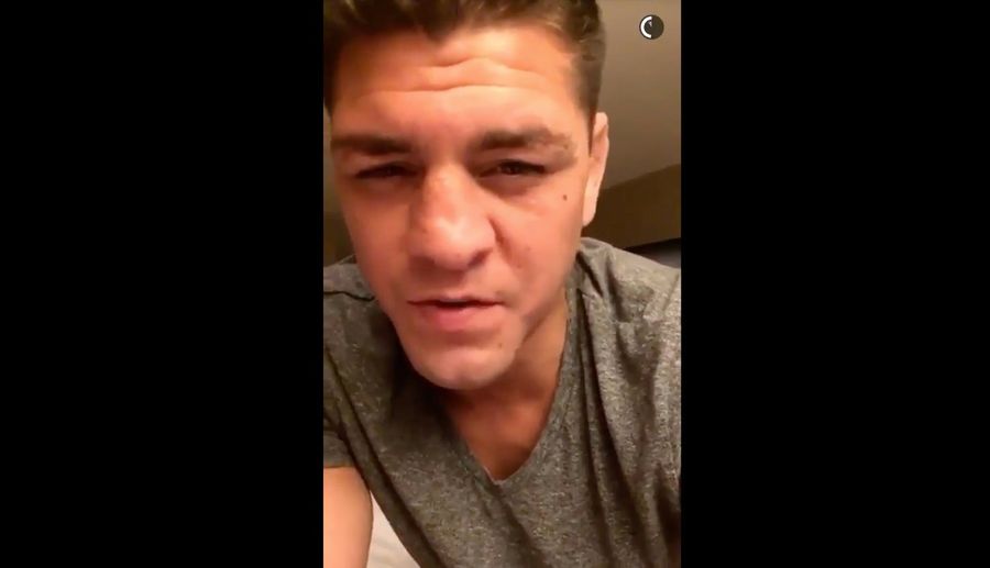 Nick Diaz Argues With Drug Tester, Invites Her To Smoke Weed With Him