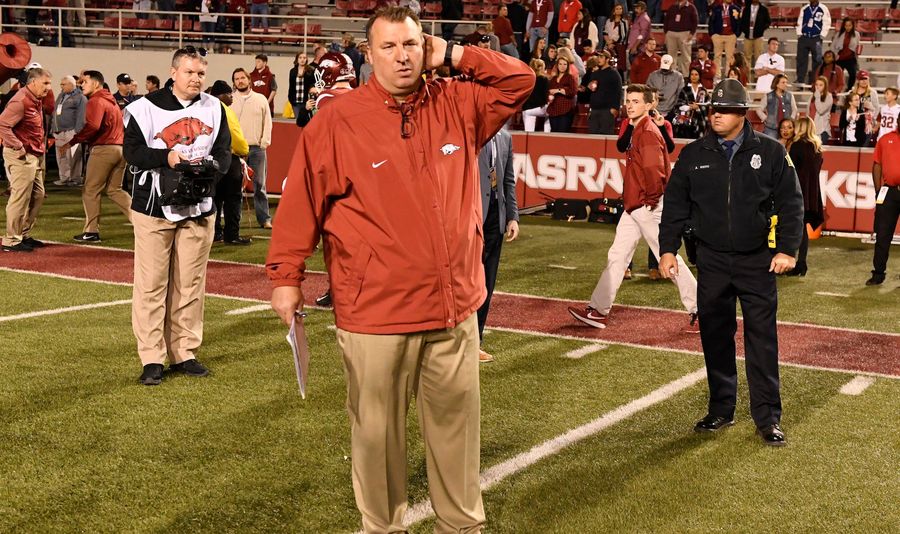 Arkansas Fires Bret Bielema Immediately After Loss To Mizzou
