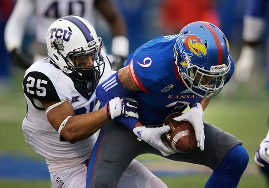 Be Aware: Kansas Leads TCU At Halftime