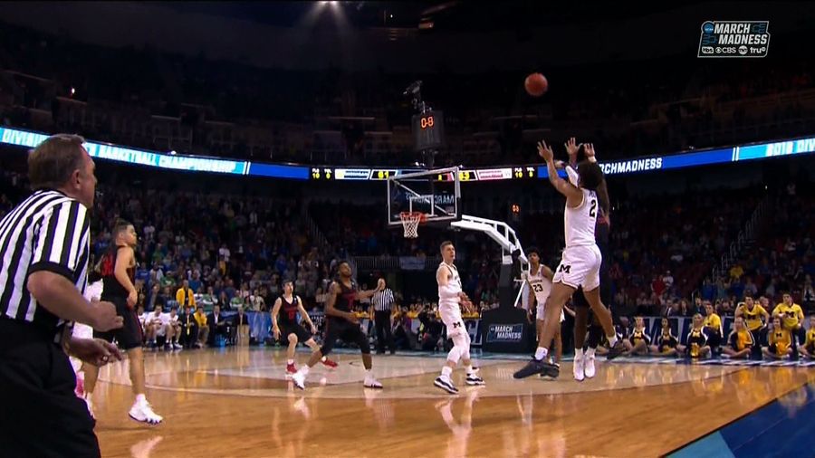 Here's How Jordan Poole's Buzzer-Beating Three-Pointer Sounded On Michigan Radio