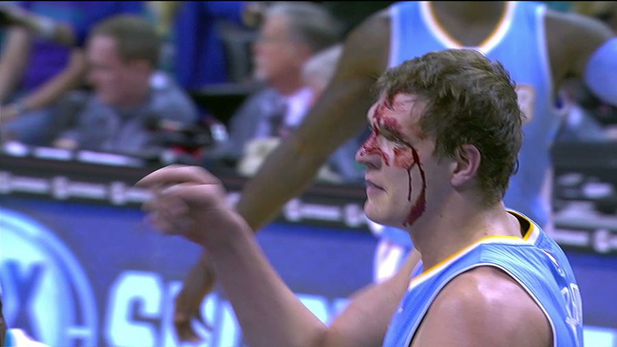 Timofey Mozgov Had A Rough Night