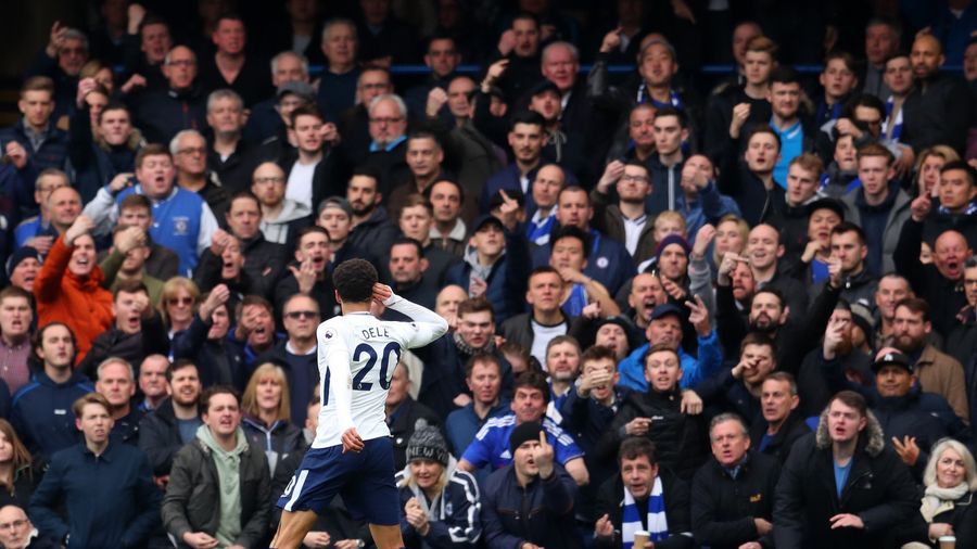 Feast Your Eyes On These Photos Of Enraged Chelsea Fans Flipping Off Dele Alli