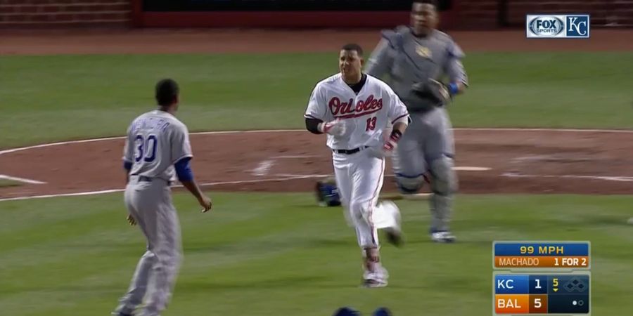 Manny Machado Charges The Mound, Lights Up Yordano Ventura