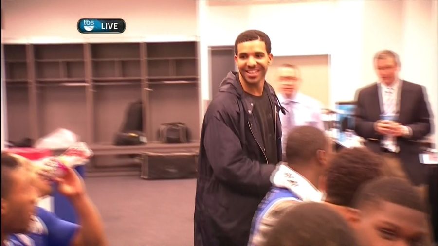 Drake Celebrates In Kentucky Locker Room, Says He's "Always" Been A Fan