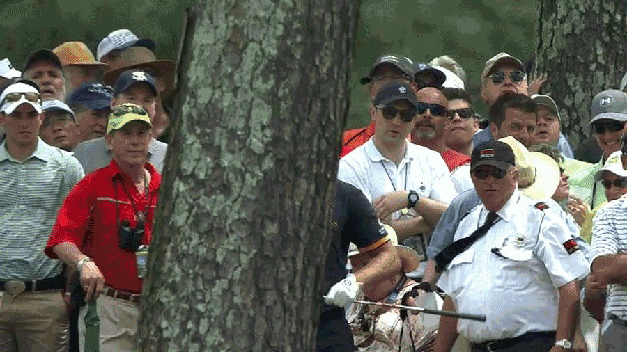 Henrik Stenson Goes Full Bo Jackson, Breaks Club Over His Knee