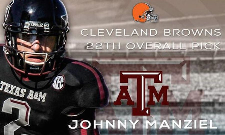 Browns Fuck Up Announcement Of Johnny Manziel Pick, Naturally
