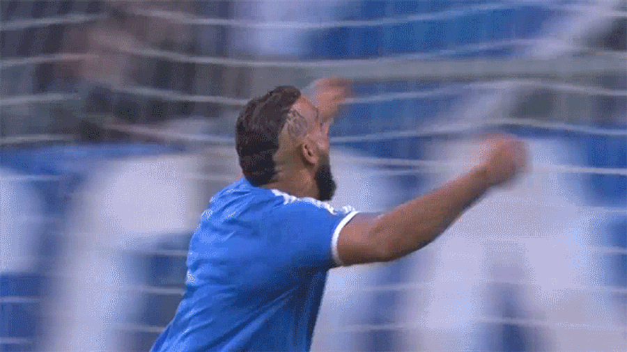 Soccer Fan Makes The Most Of Ceremonial First Kick