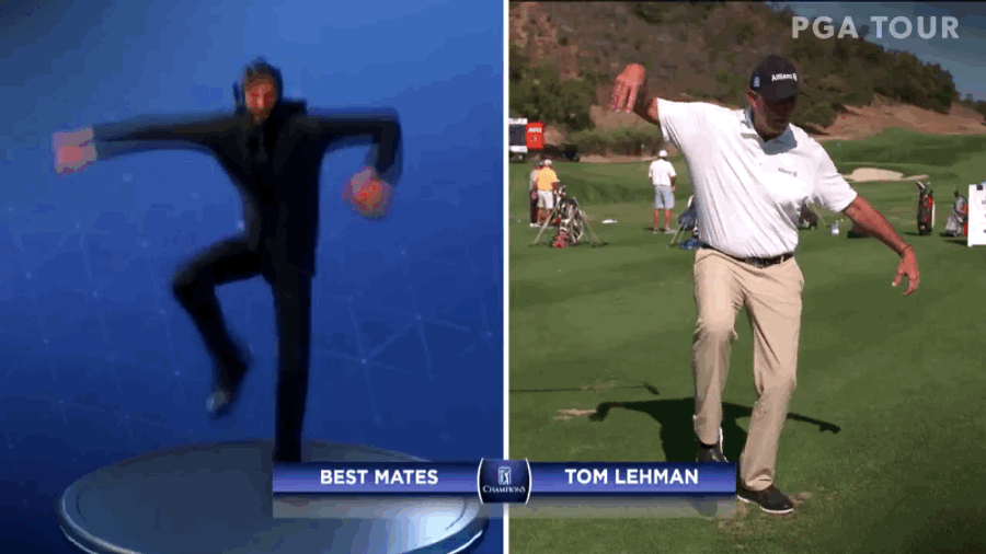 Some Sicko Made These Senior Tour Golfers Try To Do <i>Fortnite</i> Dances