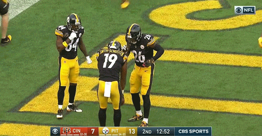 The Steelers Upped Their Celebration Game With Some Hide-And-Seek