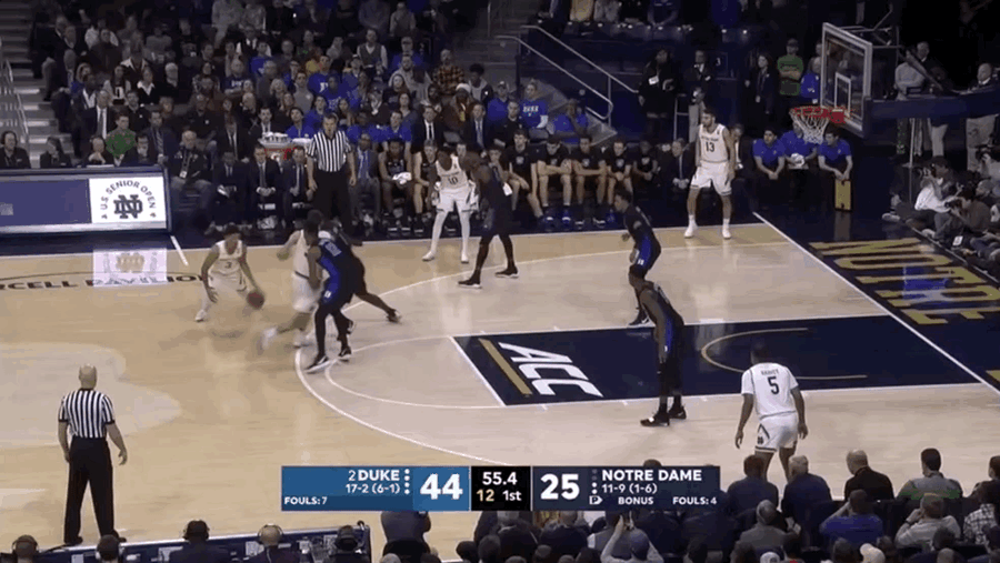 Just Several Frightening Seconds Of Zion Williamson Gobbling Up An Opposing Ball-Handler Like A Delicious Turkey Dinner