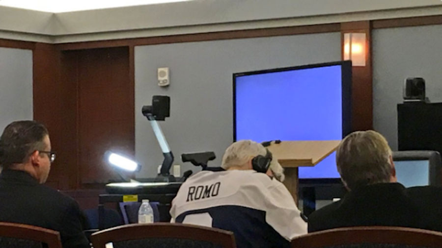 Man Facing Death Penalty Attends Sentencing Hearing In Tony Romo Jersey
