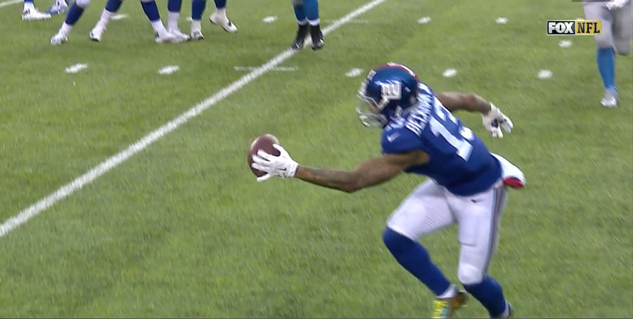 So <i>That&#39;s</i> Why Odell Beckham Has Been Training Himself To Be Ambidextrous