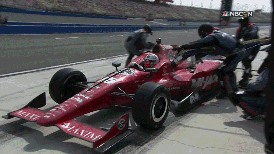 This Is Not An Ideal Pit Stop