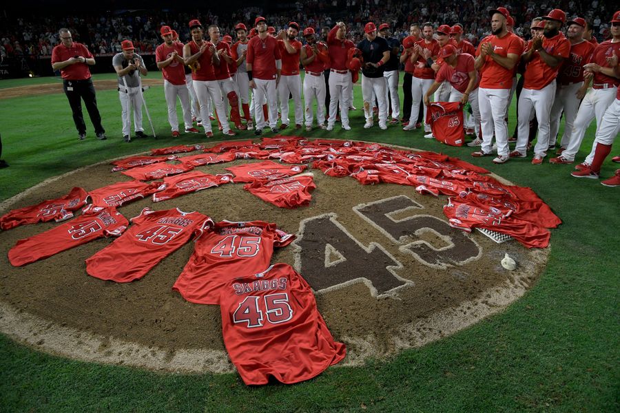 The Angels Paid Tribute To Tyler Skaggs With A Combined No-Hitter